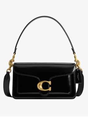 COACH spazzolato leather tabby shoulder bag 26